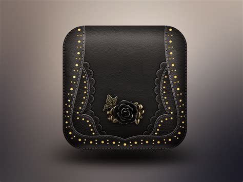 ANNA SUI wallet by Akane Lee on Dribbble