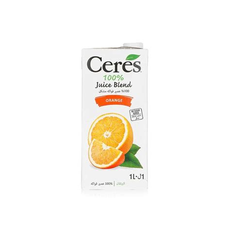 Ceres Orange Juice Blend Ltr Price In Uae Spinneys Uae Supermarket