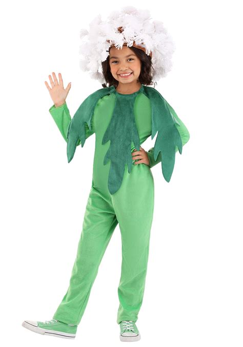 Puffball Dandelion Kid's Costume | Plant & Flower Costumes