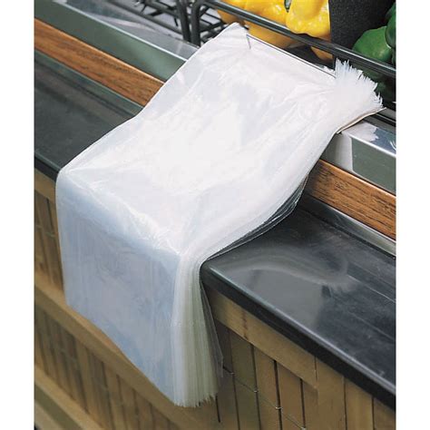 Wicketed Mil Clear Polypropylene Perforated Bread Bags L X H