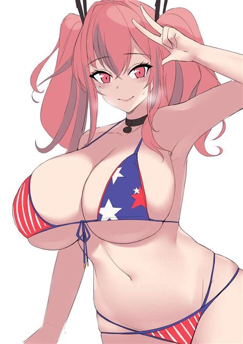 Bremertons All American Bikini Azur Lane Scrolller