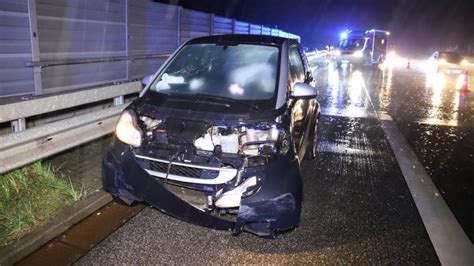 Zwei Verletzte bei Unfall auf der A7 bei Großenaspe SHZ