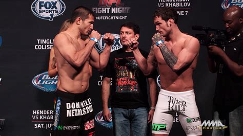 UFC Fight Night 42 weigh-in photos - MMA Fighting