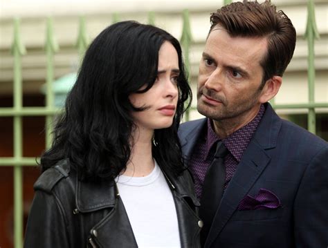 Photos David Tennant Returns As Kilgrave For Jessica Jones Season 2