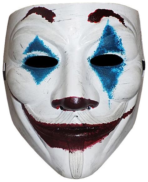 Маска Джокер / JOKER 2019 (Vendetta Restyling) (ПВХ), купить за 990 руб.