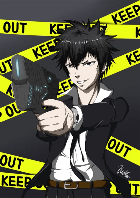 Shinya Kogami Psycho Pass By Ahkhai1999 On Deviantart