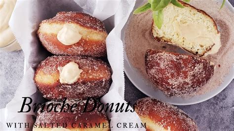 Salted Caramel Brioche Donuts Youtube