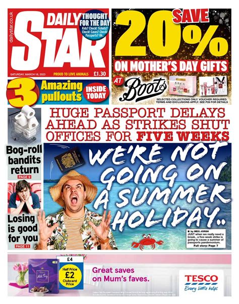 Daily Star On Twitter Saturday S Front Page We Re Not Going On A