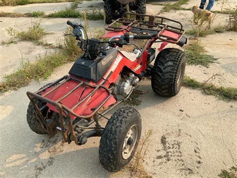 Honda Fourtrax Atv For Parts Bigiron Auctions