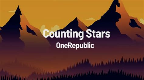 OneRepublic - Counting Stars (Lyrics) - YouTube
