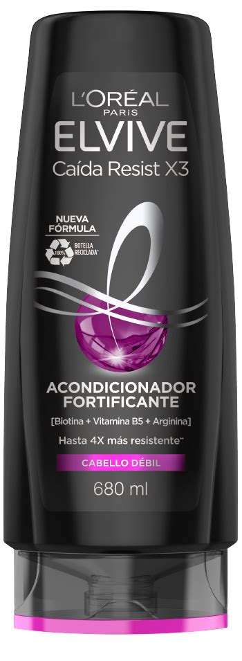 Gama De Productos Elvive Caída Resist Cuidado Del Cabello X3