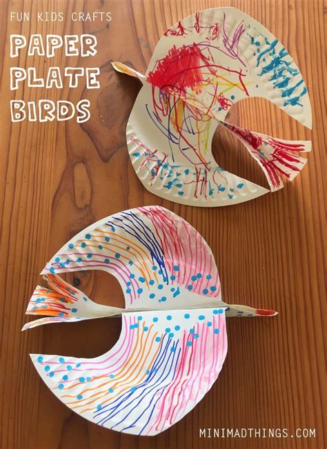 Paper Plate Birds Artofit