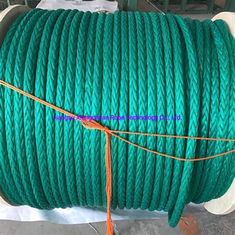 High Strength 8 12 Strand Braided Hawser Polypropylene PP Mono