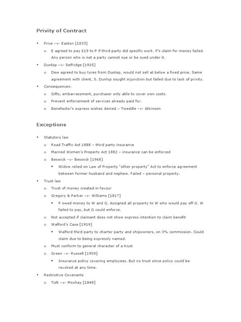 Law Notes Pdf Misrepresentation In English Law Misrepresentation