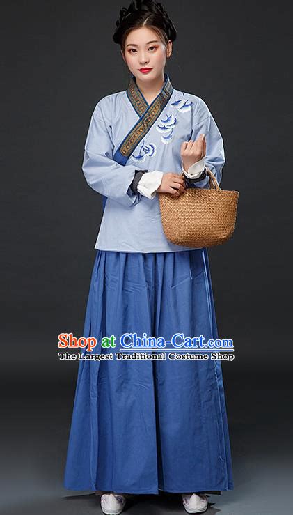 Ancient Chinese Ming Dynasty Civilian Hanfu For Women