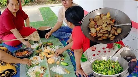 Masak Menu Sederhana Untuk Acara Liwetan Bareng Temen Jengkol Nasi