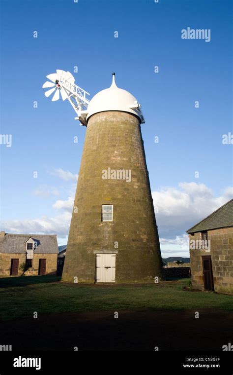 australia tasmania oatlands historic mill stock photo alamy