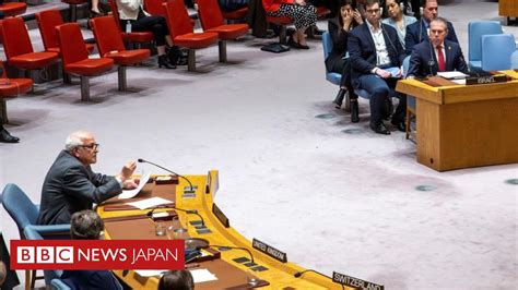 パレスチナの国連加盟決議案、アメリカが拒否権発動 ラファ攻撃めぐる交渉も Bbcニュース