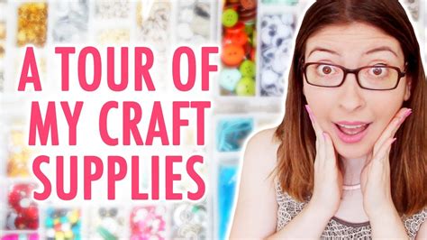 A Tour Of My Craft Supplies Karen Kavett Hgtv Handmade Craft