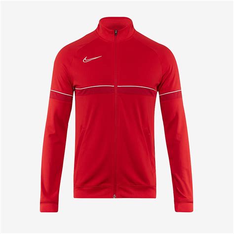 Chaqueta Nike Dri Fit Academy Knitted Track Rojo Blanco Rojo