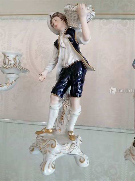 Porzellan Figur ROYAL DUX PORZELLAN BAROCK Cantone Argovia Tutti Ch