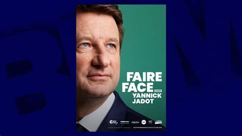 Présidentielle Laffiche De Campagne Et Le Slogan De Yannick Jadot