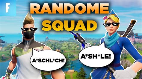 Lustige Runden Fortnite Randome Squad Fortnite Battle Royale