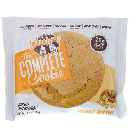 Lenny And Larry S The Complete Cookie Peanut Butter 12 Cookies 4 Oz 113 G Each Iherb