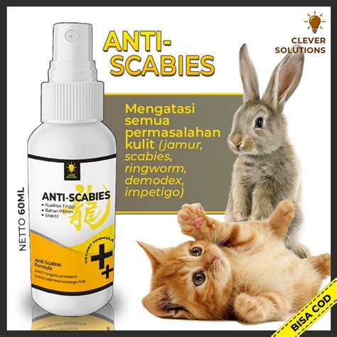 Jual Obat Jamur Kucing Scabies Demodex Impetigo Jamur Kutu Parasit