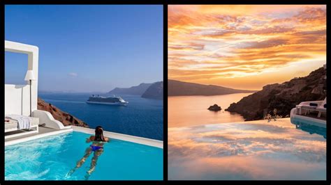 Top Most Beautiful And Best Infinity Pools In Santorini Ranked