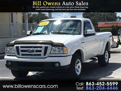 Used 2006 Ford Ranger Reg Cab 3 0L XLT For Sale In Avon Park FL 33825