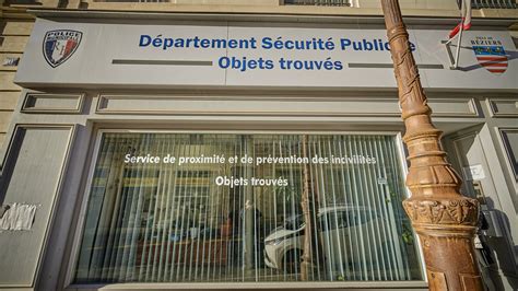 Service Des Objets Trouv S