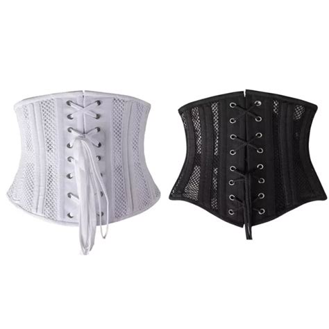 Fashionable Costume Women S Heavy Duty Corset Double Steel Boned Waist