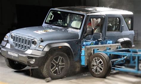 Mahindra Thar Roxx Bags Five Stars In Bharat Ncap Crash Tests Check