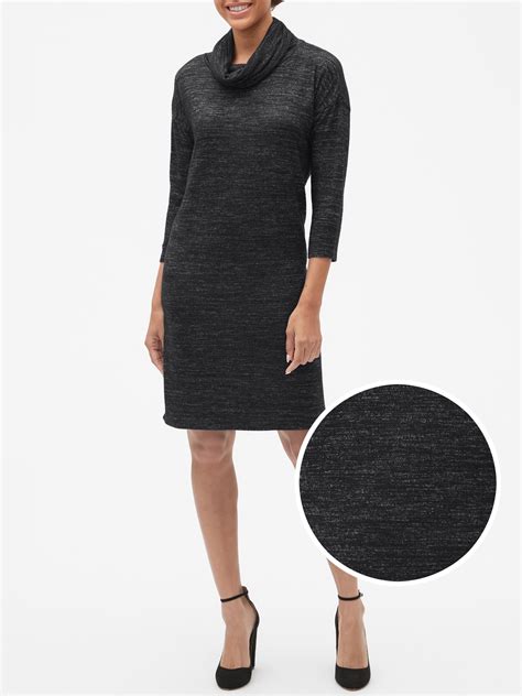 Softspun Long Sleeve Cowl Neck Dress Gap Factory