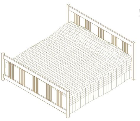 Bed In Autocad Cad Download Kb Bibliocad