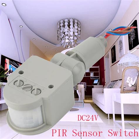 Adjustable Security Infrared Motion Pir Sensor Switch Detector