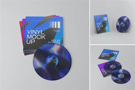 Vinyl Cover Mockup, Graphic Templates - Envato Elements