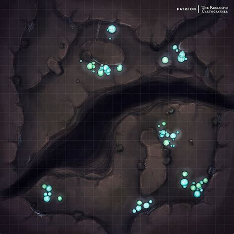 Caves And Caverns Battlemaps Variants The Reclusive