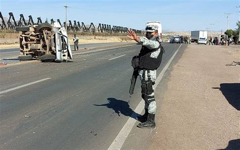 Accidente En La Autopista Cuauhtémoc Chihuahua Deja 5 Lesionados El