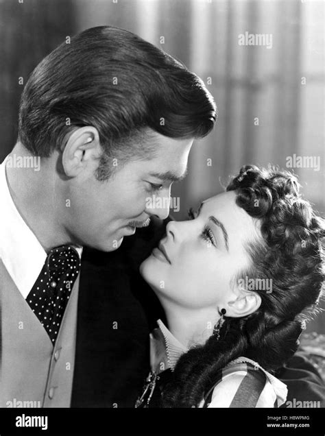 Gone With The Wind Clark Gable Vivien Leigh 1939 Stock Photo Alamy