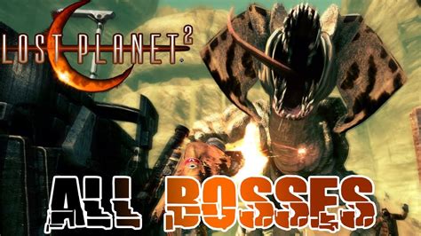 Lost Planet 2 All Bosses Ending Youtube