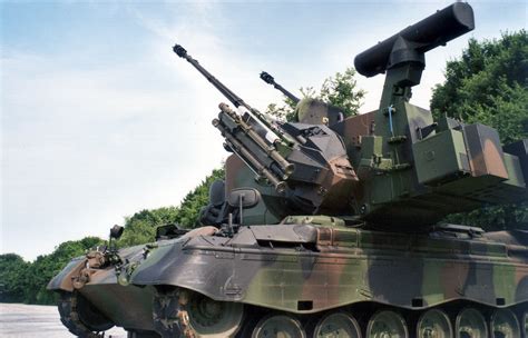 Kmw Gepard 1a2 A Nova Plataforma De Artilharia AntiaÉrea Do ExÉrcito