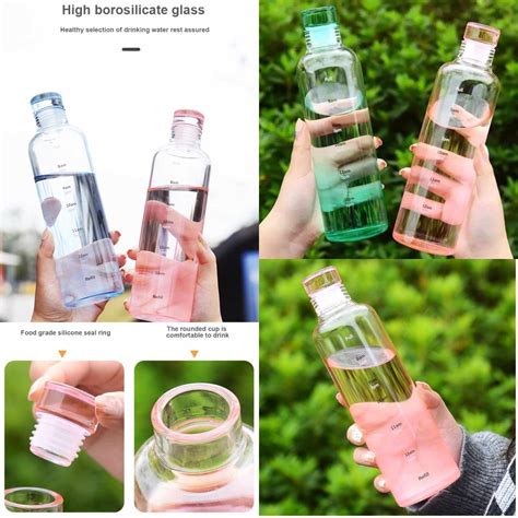 Glass Water Bottle With Silicone Seal Lid Mom S E Shop Bd