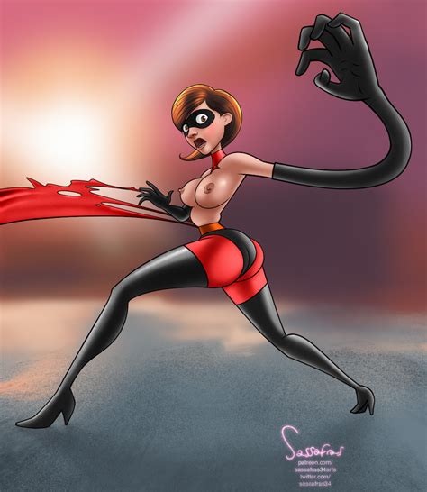 Elastigirl Stripped By Sassafras Hentai Foundry