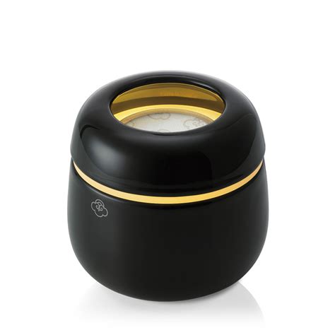 Oval Black No Spill Wax Melt Warmer With Light