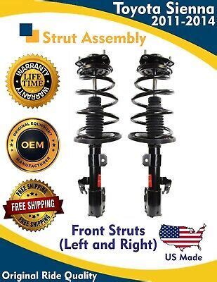 Genuine Oem Front Driver Passenger Side Struts For Toyota Sienna