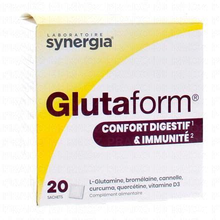 Synergia Glutaform Sachets Parapharmacie Prado Mermoz