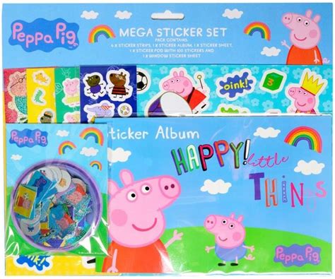 Winka Peppa Pig Zestaw Naklejki Nalepki Allegro Pl