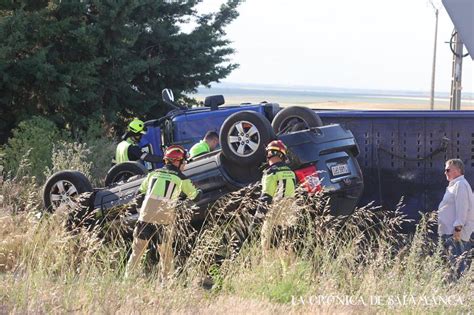 Fotos del accidente de la grúa en Castellanos Salamanca Readlidad Actual